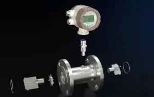 ส่วนประกอบ flowmeter turbine