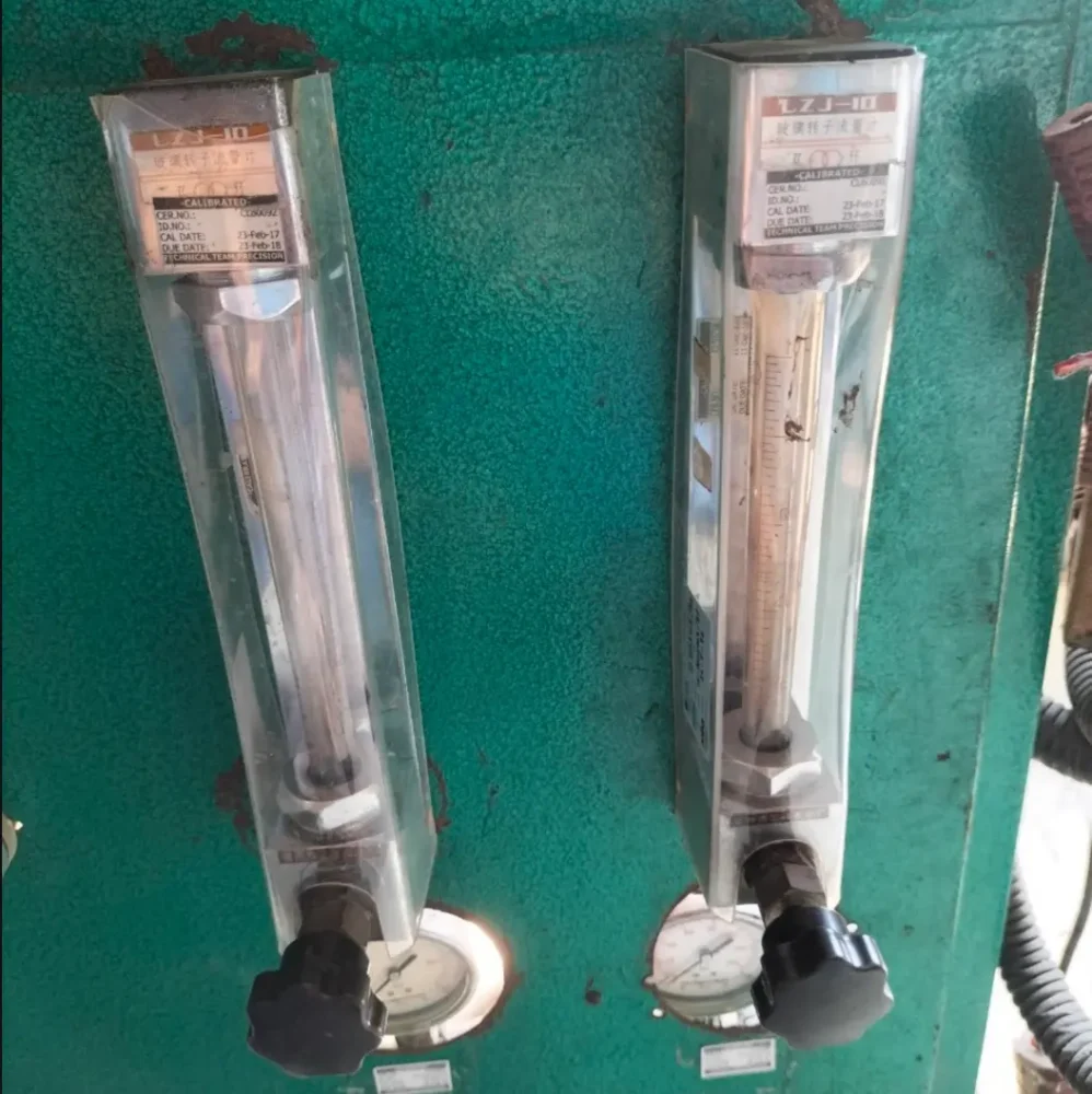 การติดตั้ง flow meter แบบ panel